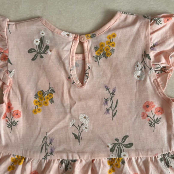 H&M NWT Ruffle-Trimmed Girls Dress - Picture 9 of 9